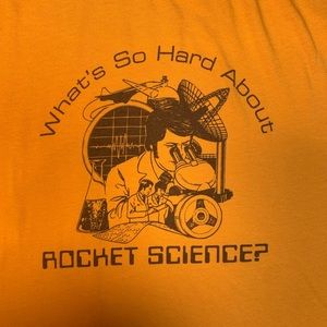 What's so hard about rocket science t-shirt #poshtees